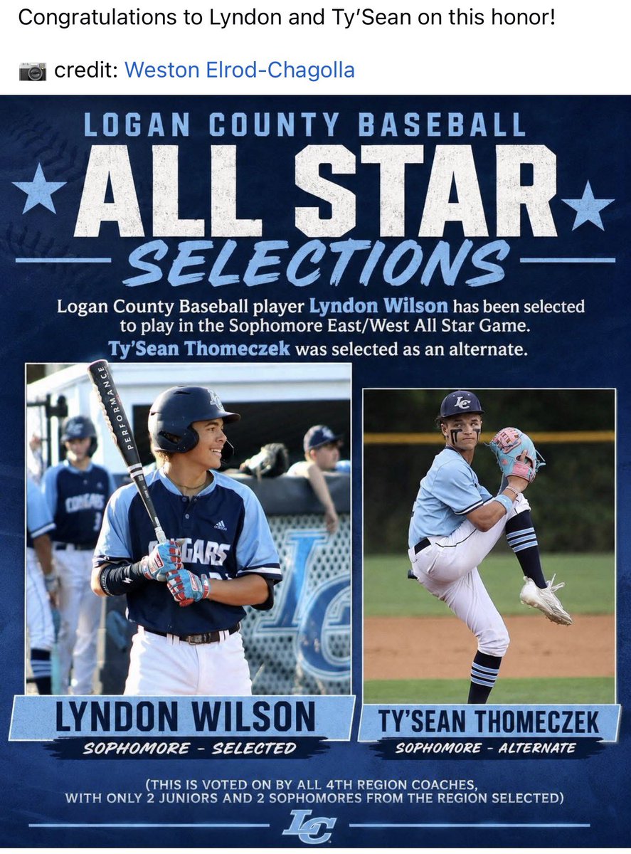LC COUGAR BASEBALL tweet media