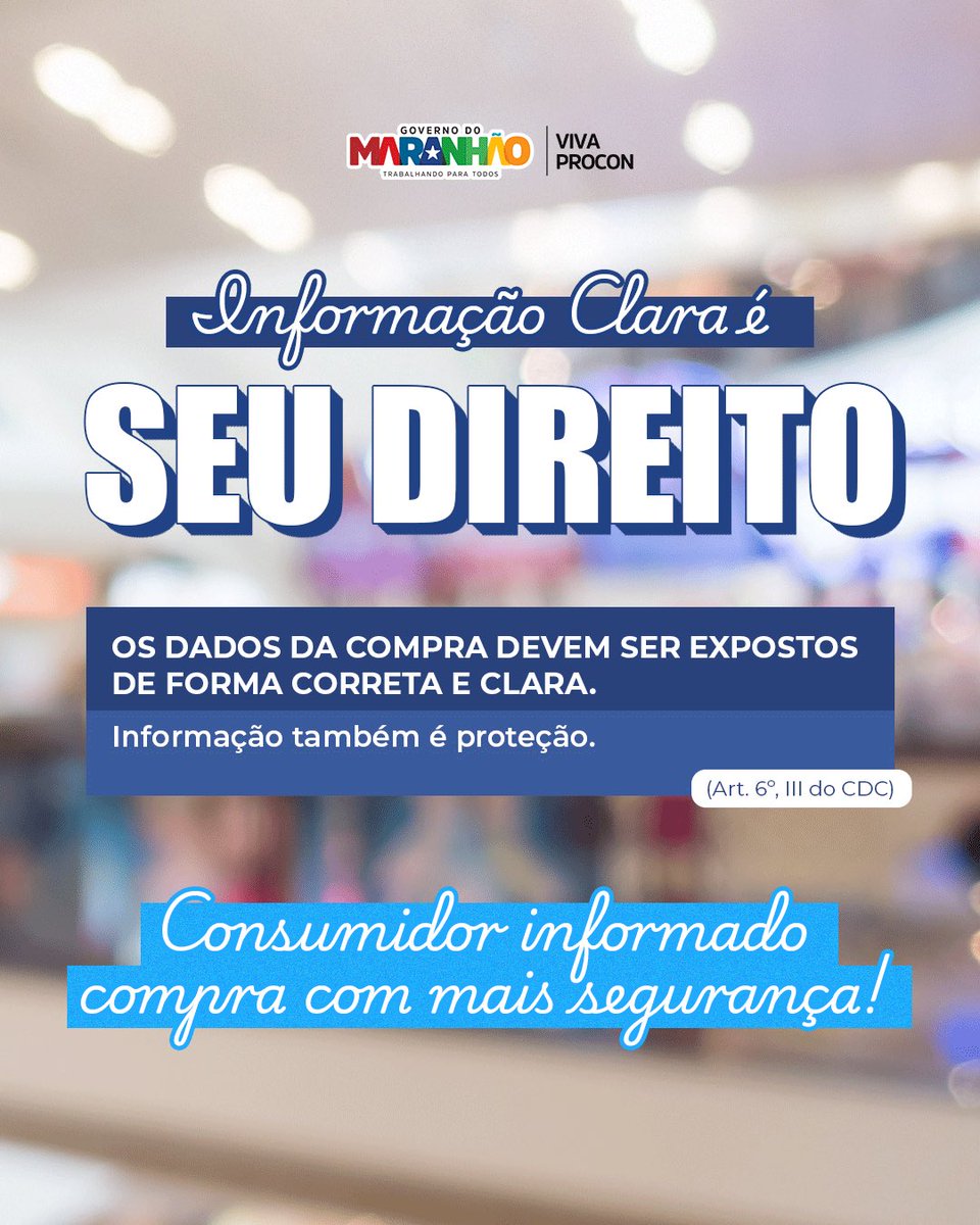 VIVA/PROCON Maranhão tweet media