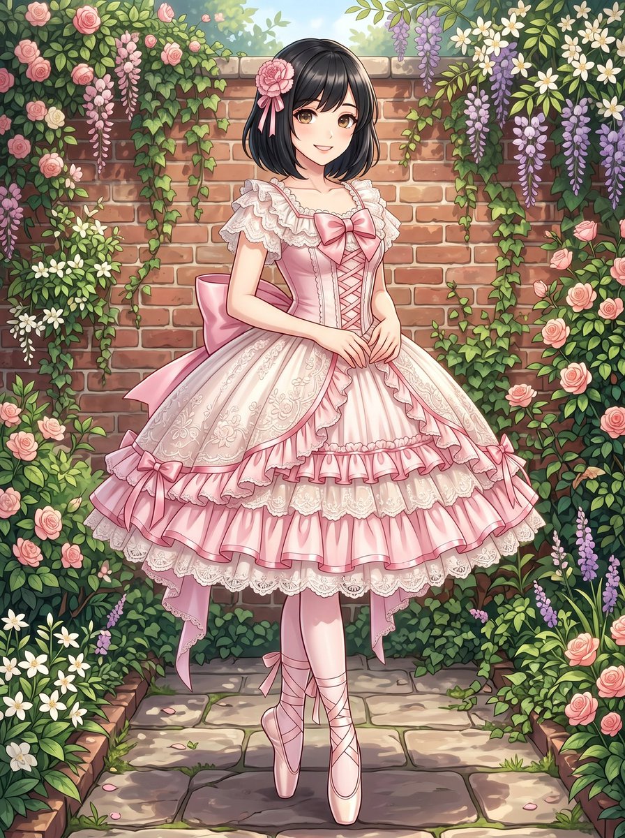 jagger_gt's tweet photo. Tu’Tulah looks so incredibly cute in her new tailor-made balletcore princess lolita dress 👗🩰🎀, had it specially made by ‘Alice Clothing Store’ and she loves it very much 💕(@AliceLavli thank you 🙏🏼😊).

#TuTulah #balletgirl #バレエ少女 #OC #ballerina #バレリーナ #balletcore #バレエコア #lolita #ロリータ #tutu #チュチュ
