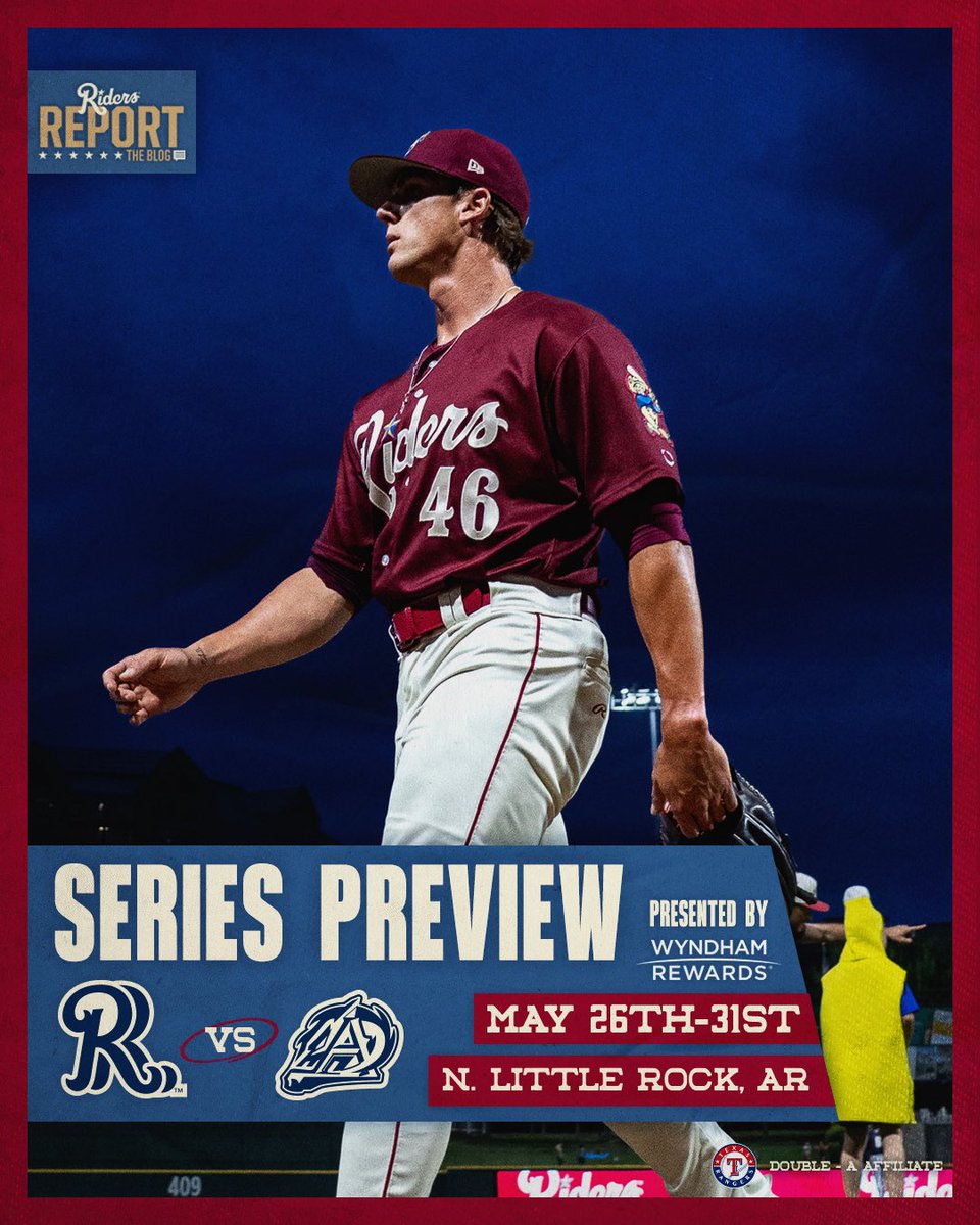 RidersBaseball's tweet photo. Frisco heads to fight first-place @ARTravs 🚌 

Read more on this series: https://t.co/lmz4X5arHh https://t.co/Aj4B2KClnt