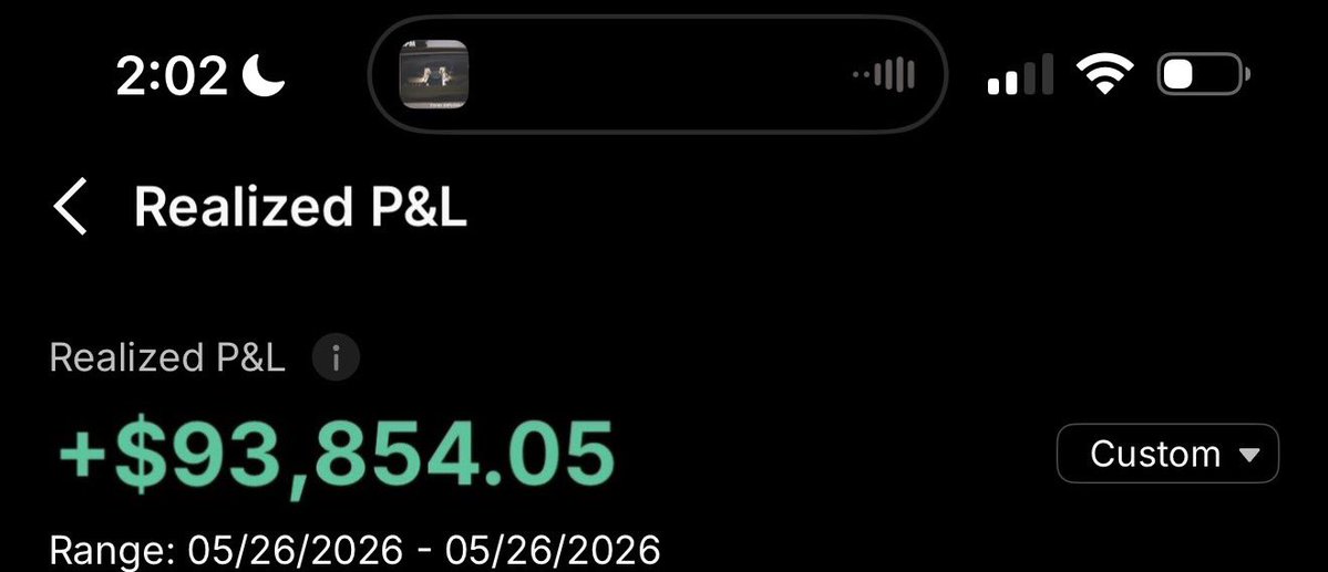 RealJGBanks's tweet photo. MY BIGGEST SWING TRADING DAY

Before you like. Just listen and read.

I failed for 5 years and saw nothing but red. The amount of times I truly felt like this wasn’t for me almost won. 

But I knew this was all I wanted. I wanted out of my 9-5 Bartending job I hated. I was never going to give up no matter how hard trading was. 

I’ve learned a lot along the way. Even had a $350k down day where I lost half my port in 2019. 

I’m telling you, you got this. It’s time to believe in yourself and keep pushing. 

I know it isn’t easy but the life you hate now is even harder 💚