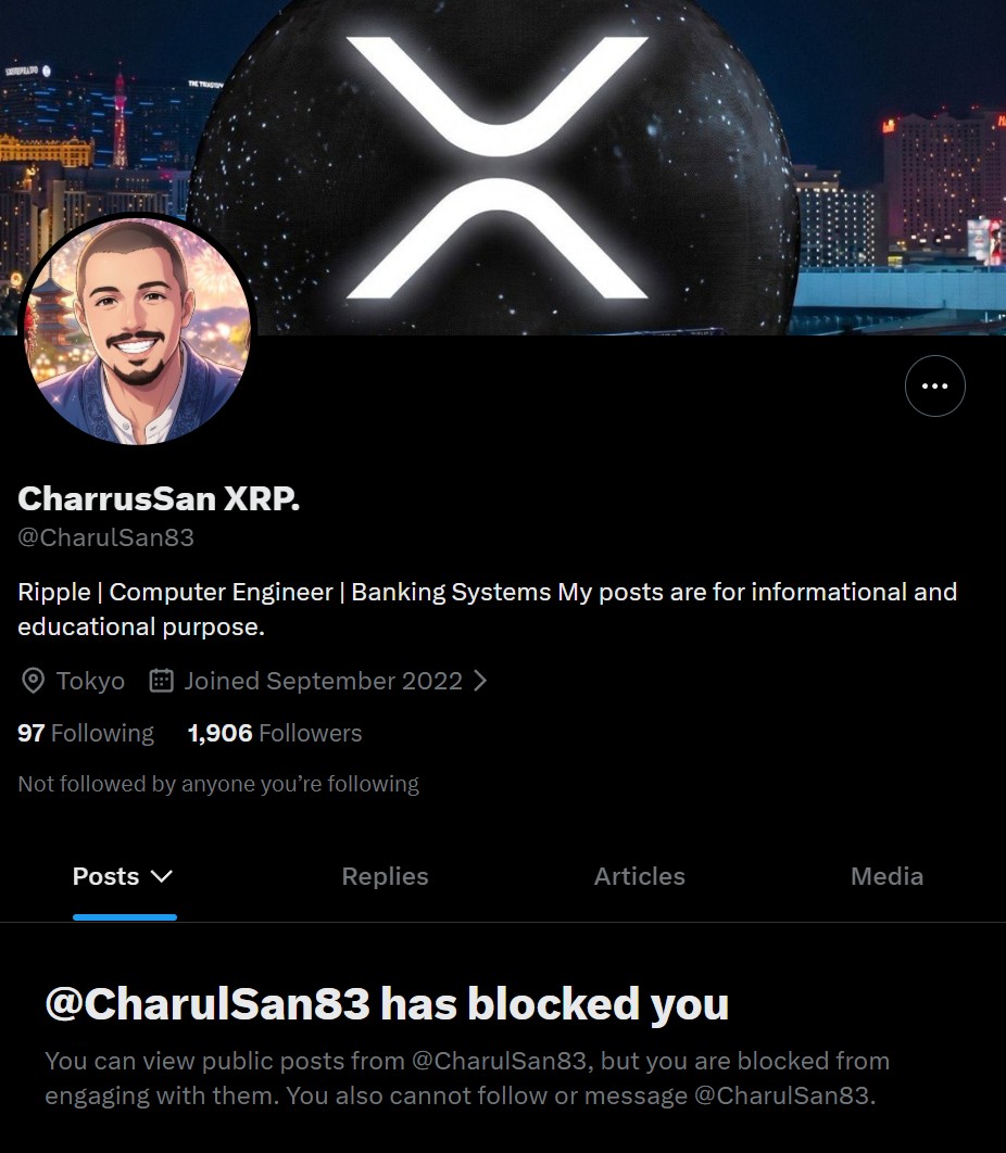 CharuSan XRP tweet media
