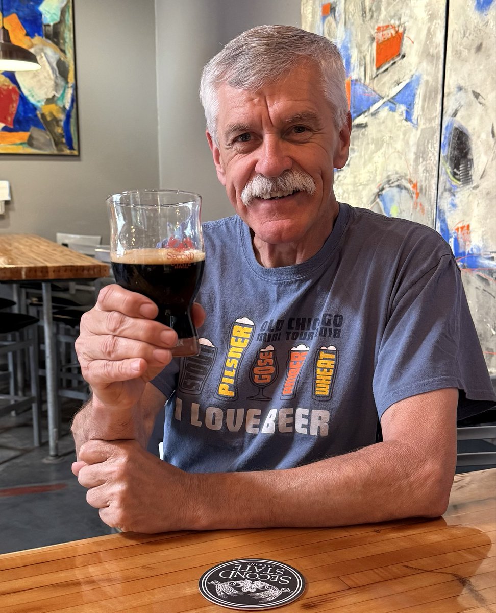 BeerGuys's tweet photo. Trying the PB&amp;J stout @SecondStateBrew in Cedar Falls, IA… interesting brew where the expected flavors really come through… tasty! https://t.co/AopJTYjnl9