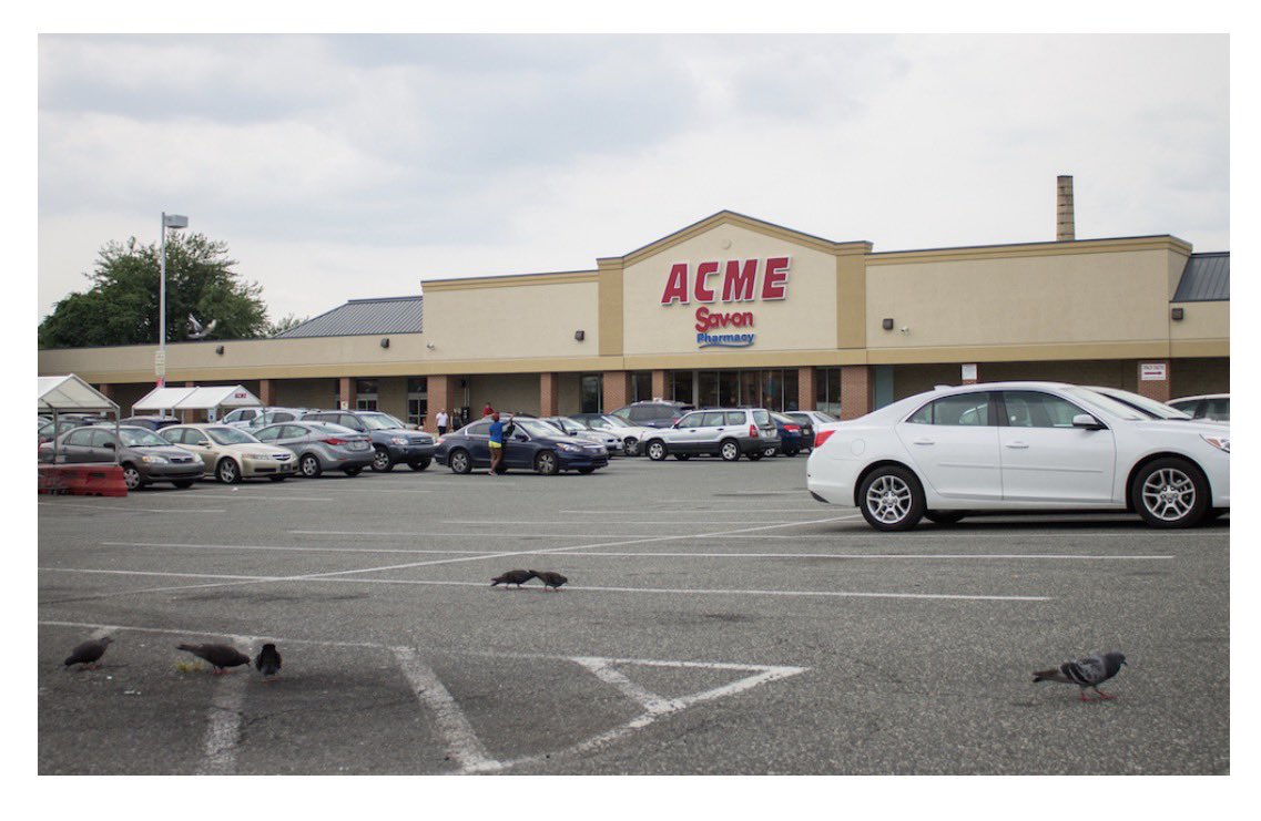 kayteterry's tweet photo. One of my faves: Serial killer H.H. Holmes was held and executed at  Moyamensing Prison in South Philly. It’s now an Acme. https://t.co/nPAmiFcQQG