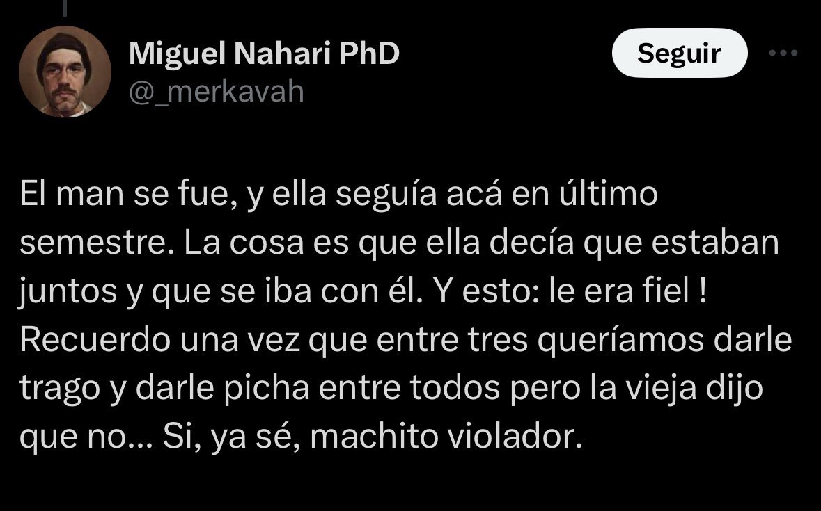 El Denunciante tweet media