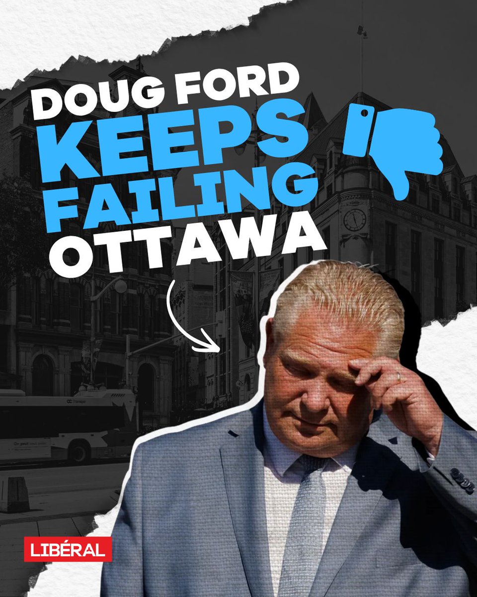 OntLiberal's tweet photo. Ottawa isn’t a priority for @fordnation and his out-of-touch government.

Ontario Liberals will always stand up for the people Ottawa.

#onpoli https://t.co/NObitifajH