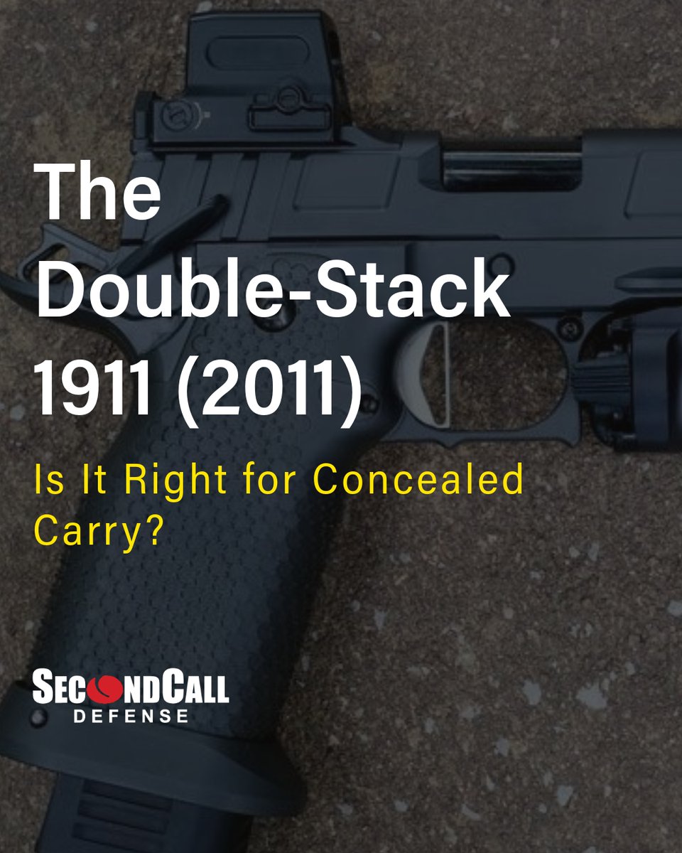 2CallDefense's tweet photo. Do you use a 2011 for concealed carry? https://t.co/jn4zto6Eyj https://t.co/YMIL7WXi9t