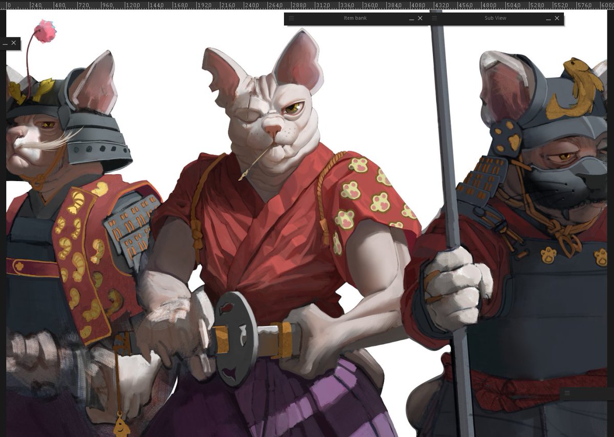 CossackFalco's tweet photo. [wip] for this illustration. I'm juggling between 4 drawings so I don't post as often. https://t.co/5VFwQxQ8AJ