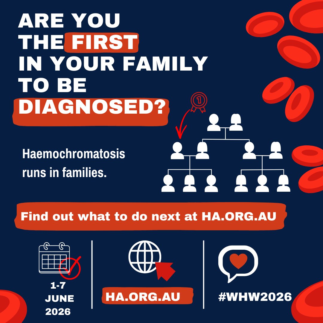 Haemochromatosis Aus tweet media