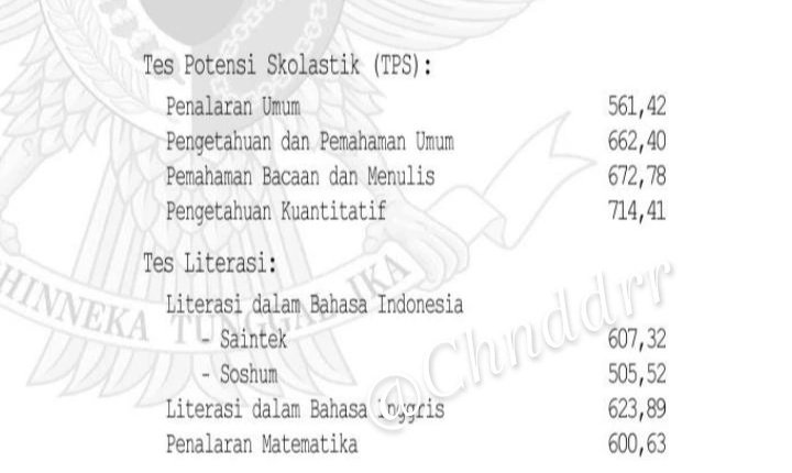 arell'26 lolos Teknologi Informasi UB tweet media