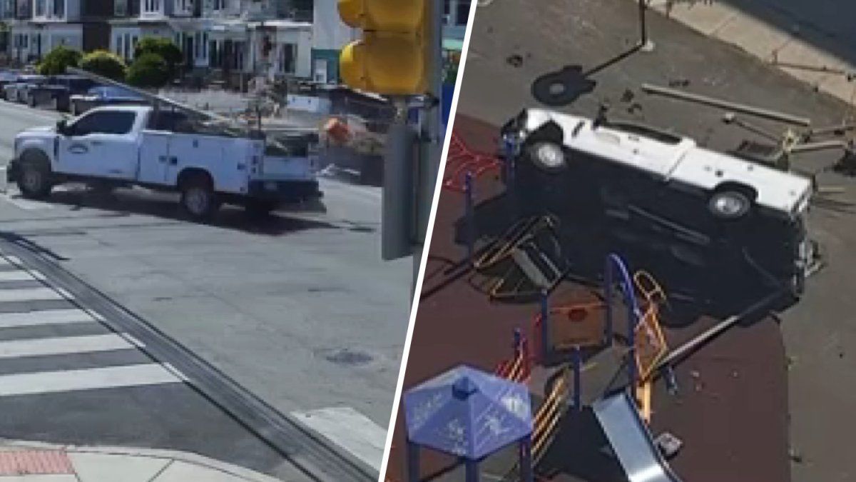 JusticeNetworks's tweet photo. A work truck was left running and unlocked when it was stolen. The thief drove the truck into another vehicle before crashing into a school playground. The other driver was injured. Is the company responsible for leaving the running truck unattended? https://t.co/yXBuXe9upX https://t.co/LbeKAeL8WF