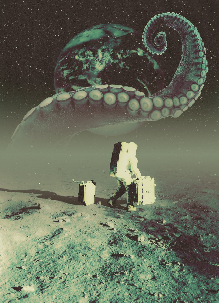 POSTWOOK's tweet photo. art i've made with photos of tentacles https://t.co/cxHalDugp5