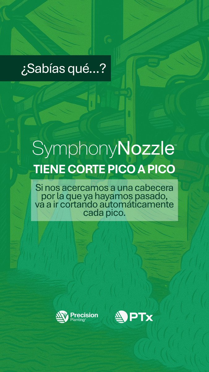 PPlantingARG's tweet photo. ¿Sabías qué SYMPHONY NOZZLE tiene corte pico a pico? https://t.co/TgN4ywOTl4
