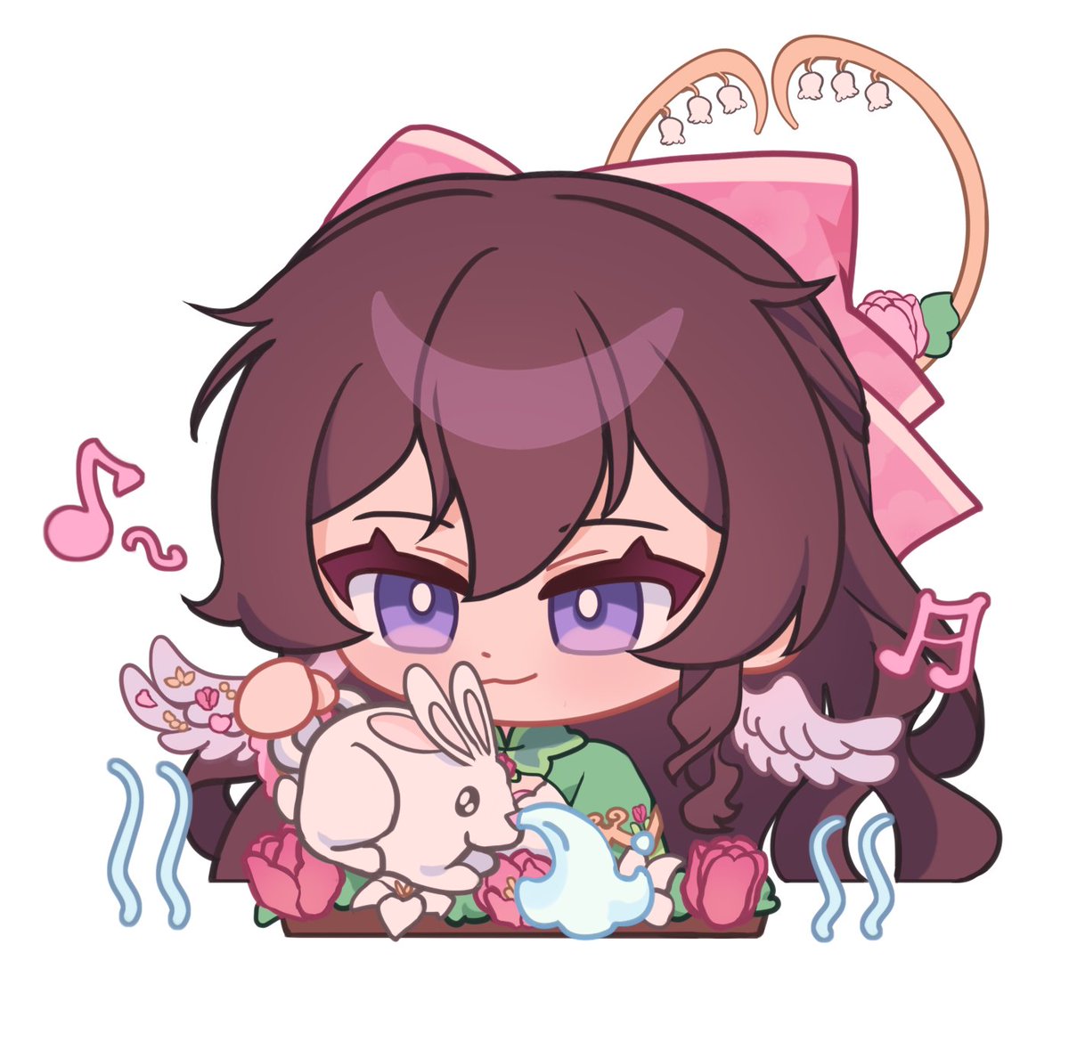 winorosla's tweet photo. i might as well share Mika's design for hsr too 🌷 i wanted her to resemble a tulip.
she's a florist in hsr universe :]
#hsroc https://t.co/Ekrm4jQmhW