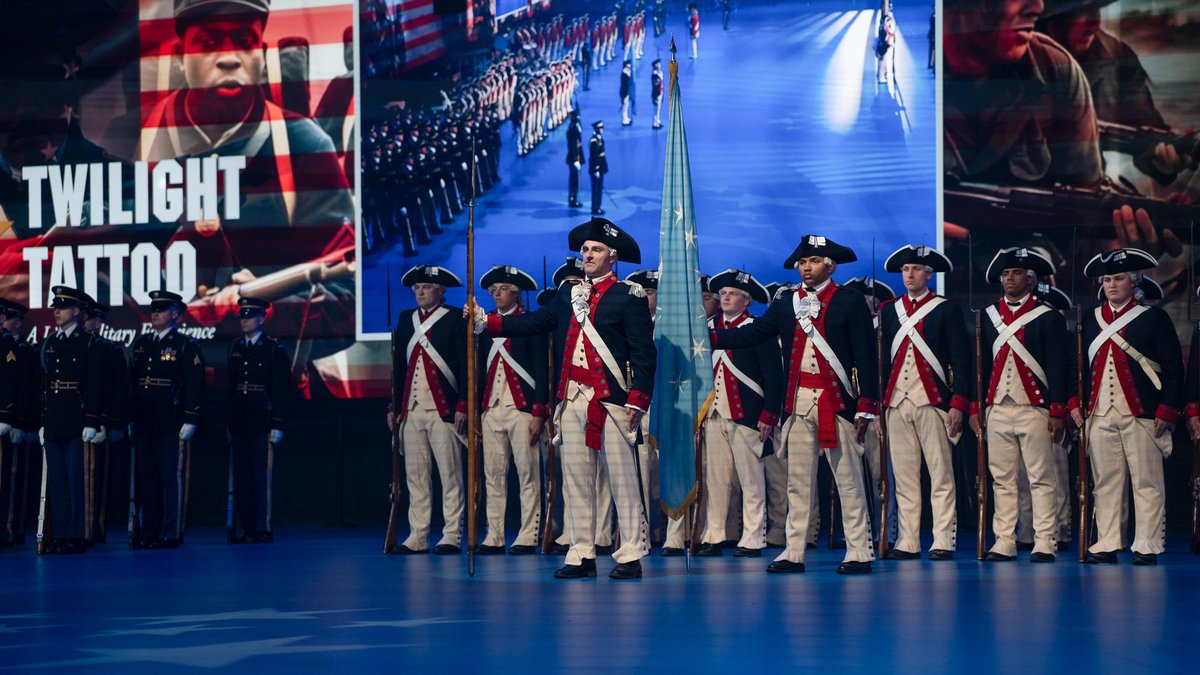 TWILIGHT TATTOO MOVING INDOORS! Due to pending inclement weather, our Twilight Tattoo scheduled for tomorrow, May 27th, will be moved indoors to Conmy Hall on @JBMHH. Our host for tomorrow night's show will be Lt. Gen. Robert D. Harter, 35th Chief of Army Reserve and 10th https://t.co/x9V7HTpilJ
