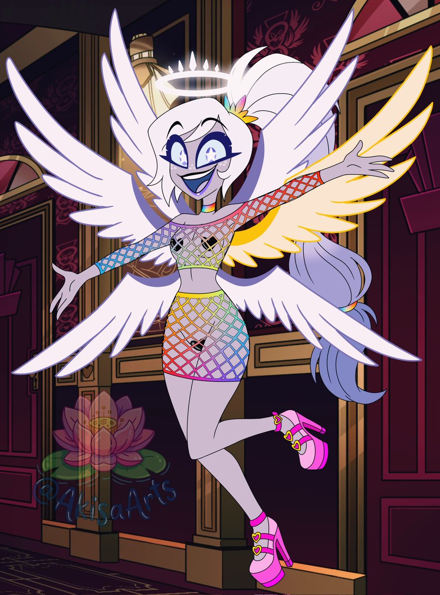 AkisaArts's tweet photo. Emily is ready for her first Girls night in hell

#fanart #fanarts #HazbineHotelFanart #HazbineHotel #HazbineHotelseason3 #hazbinart #HazbinEmily #hazbinrewatch #emily #helluvaboss @VivziePop https://t.co/BNjV5qlsIW