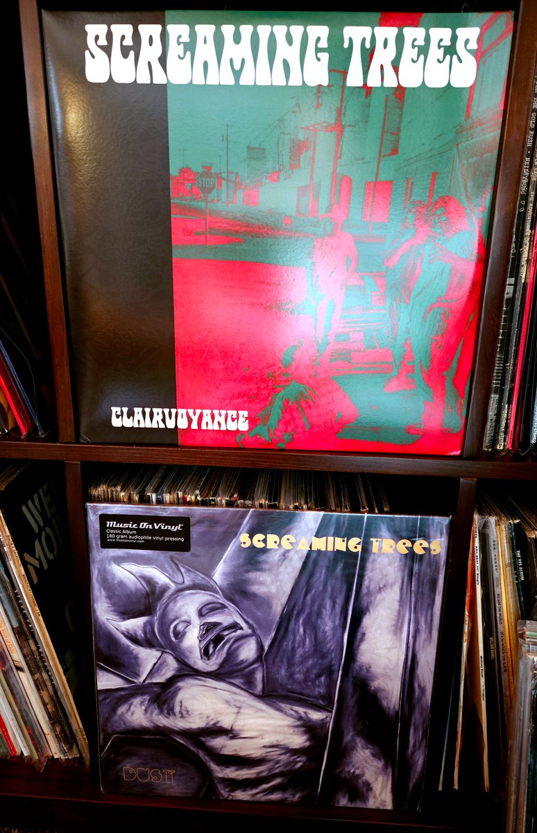 KilpatrickKeli's tweet photo. Screaming Trees Twofer! 🙂

Clairvoyance • 2025 reissue 
Dust • 2011 reissue 
#TwoferTuesday https://t.co/HEIRLzs41U