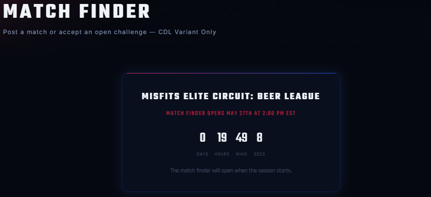 MisfitsArena's tweet photo. 🍻 MISFITS BEER LEAGUE STARTS TOMORROW 🍻

The wait is finally over.

Season 1 of the Misfits Beer League kicks off tomorrow.

🔥 $350–$500 Prize Pool
👥 12 teams currently enrolled
📅 Match finder based schedule

⚠️ Final reminder for all teams:

Please make sure all verifications are completed before tomorrow so everything is set before match time.

Check your roster. Lock it in.

See everyone tomorrow