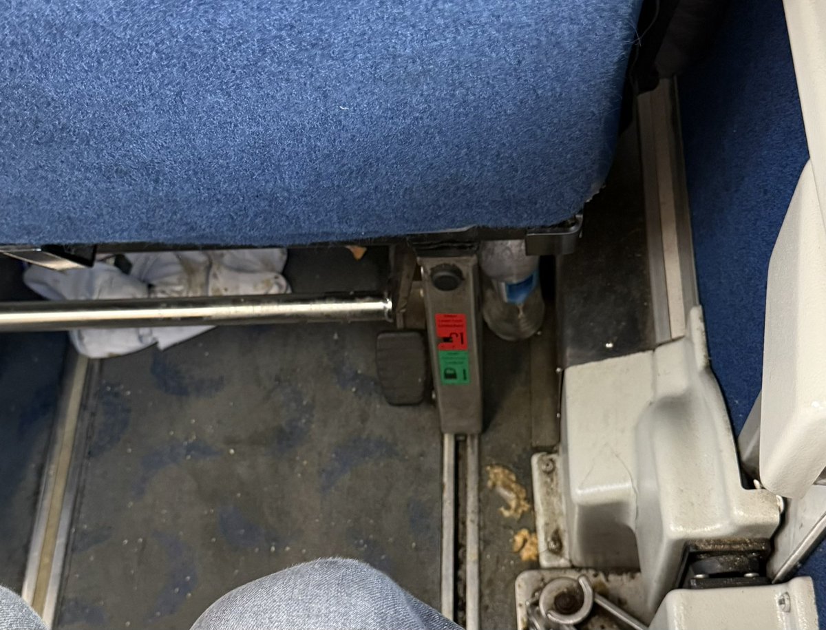 SperotheHero654's tweet photo. @GovSherrillNJ @NJTRANSIT You have us pay $10 a ticket to ride in vomit and a used pear of underwear? Seriously, where’s the pride here? #NJTransit https://t.co/SWaXDnS7Wi