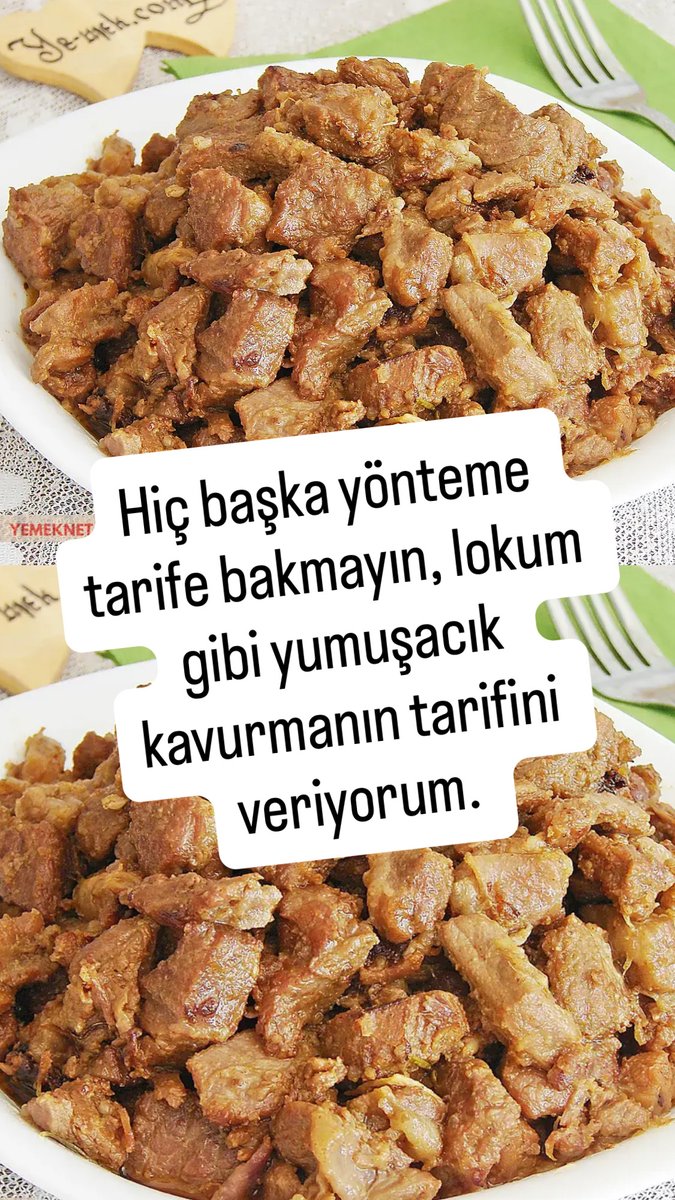 yemeknet's tweet photo. Sodalı Kavurma (Lokum lokum)
https://t.co/DiuxroAZD2 https://t.co/3TxZp5KpsE