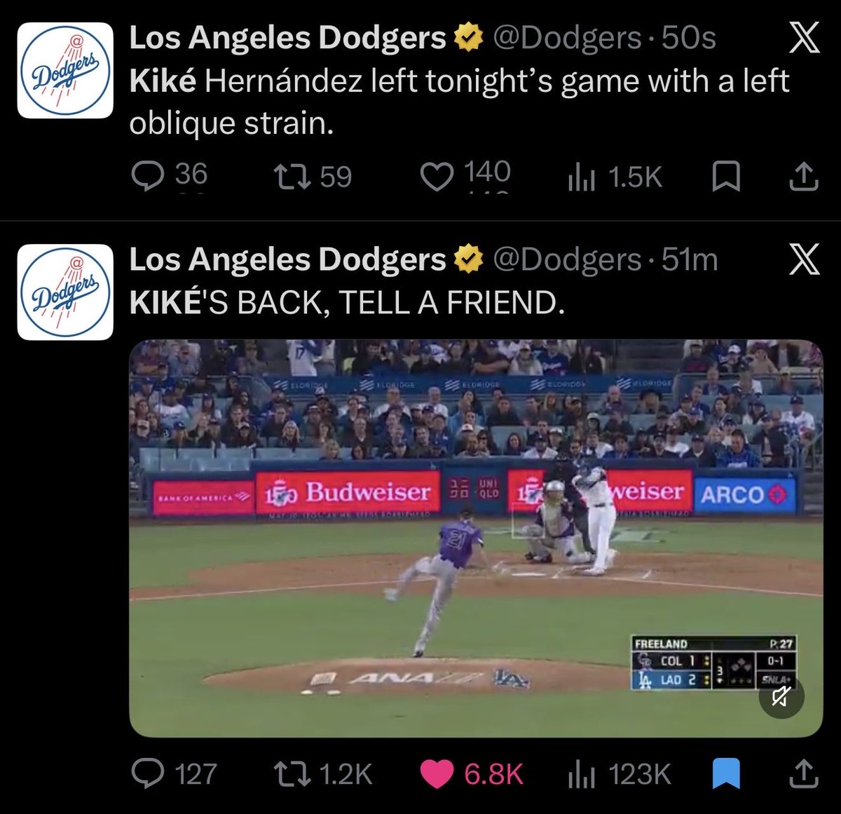 icraveegg58's tweet photo. @Dodgers ARE WE DEADASS 🫩🫩 https://t.co/ezr0QPcw0b