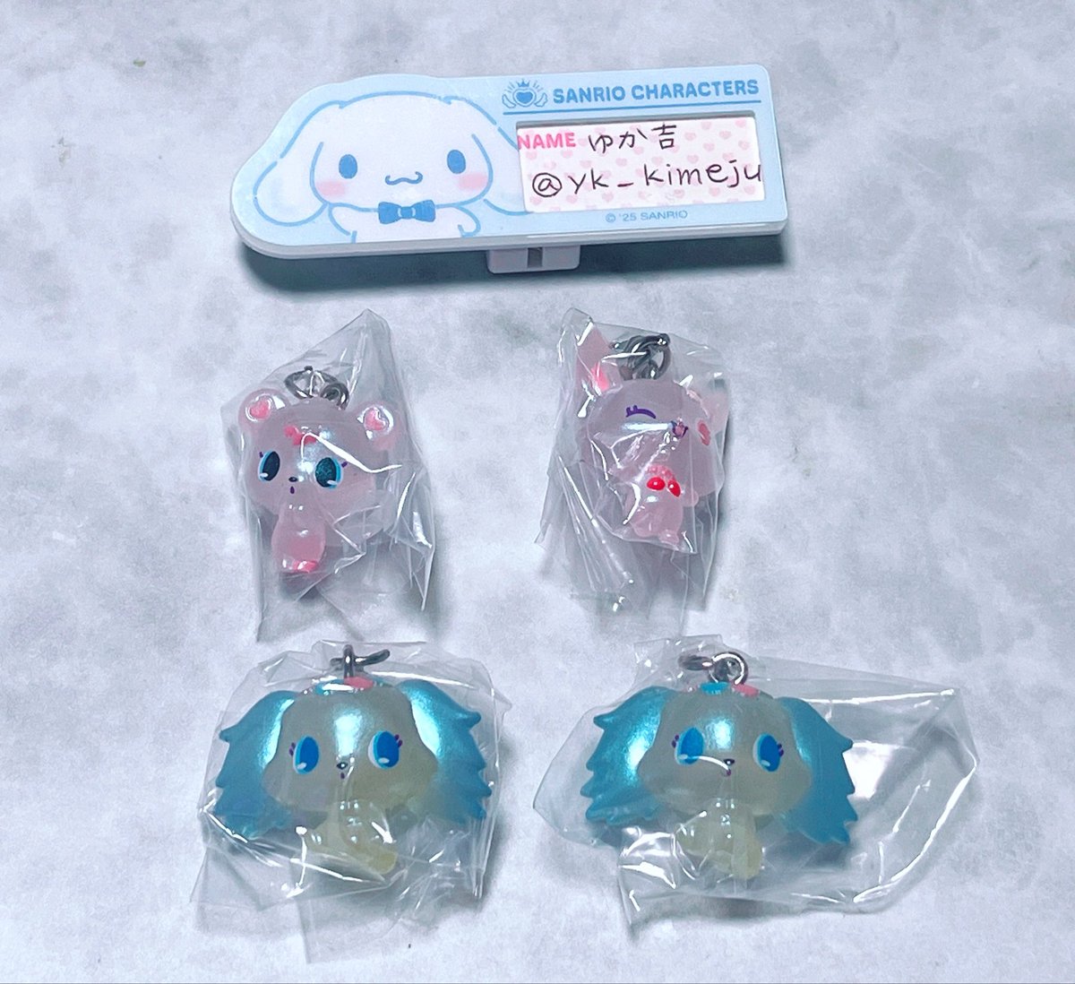 yk_kimeju's tweet photo. 【交換】 Jewelpet めじるしアクセサリー キラキラオーロラVer.  サンリオ クリスタル ガチャ

譲
ラブラ ルビー サフィー マイメロ クロミ

求
ジェリーデコバンド シュガーバニーズ しろうさ

郵送。
ID付き画像は後ほどご提示致します。検索からもよろしくお願い致します。 https://t.co/NEBRngp1kI