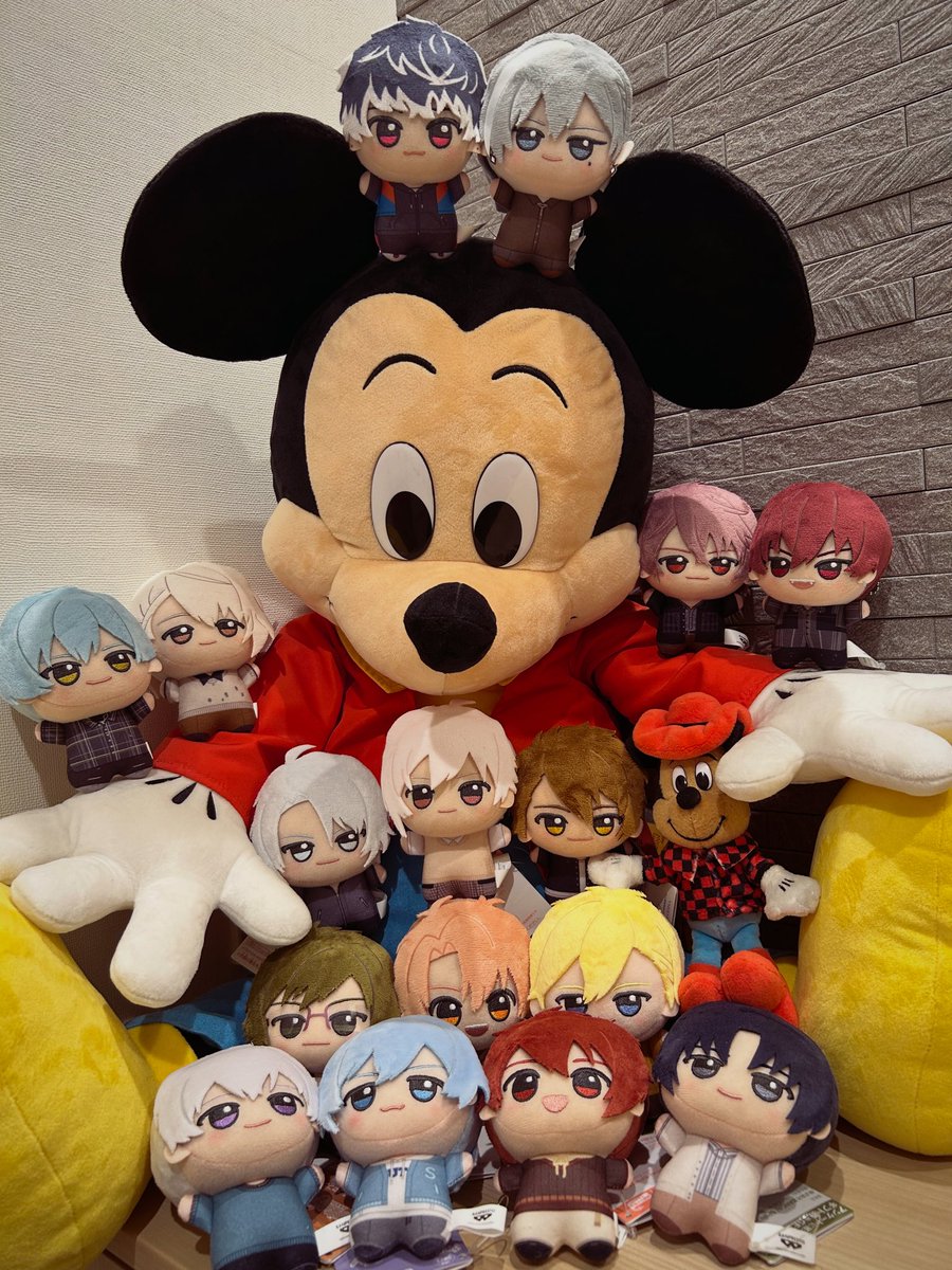 SachikoNakahara's tweet photo. BANDAI SPIRITSさんから
アイナナちびぐるみを頂きました🌈✨
(スタイリングを担当しています)

可愛いすぎる(;o;)ありがとうございます！ほっぺもほんのり色がのってて、コロコロしてて、癒しパワーがあかちゃん..👶
16人のいのち、おうちは一旦ここ
すぐみんなの家を用意しよう

#アイナナ https://t.co/PBXFJPqExN