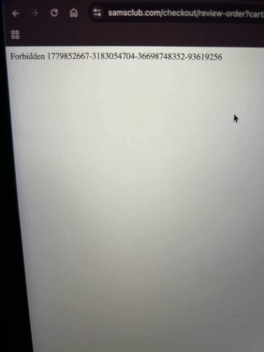 NFTQuat's tweet photo. Just spent half an hour watching this pop up after clicking “checkout” on Sam’s Club… what went wrong?
Pokemon prismatic drop https://t.co/TsDdbxyYDH