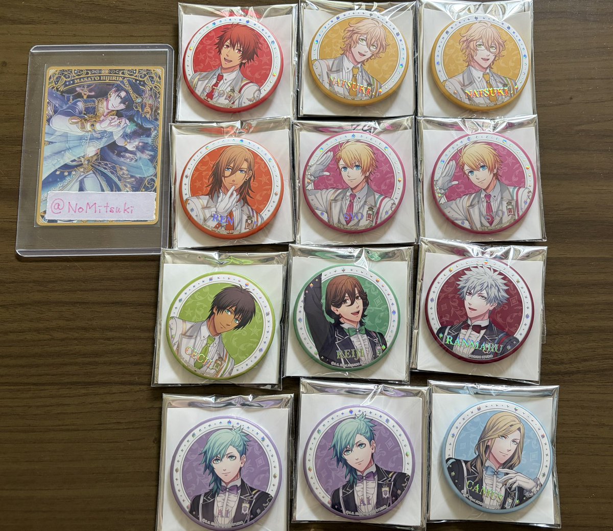 うたプリ 真斗 缶バッジ 15th CD Wonderland UTA☆PRI WONDERLAND】【うた☆プリ】【イベント・通販限定