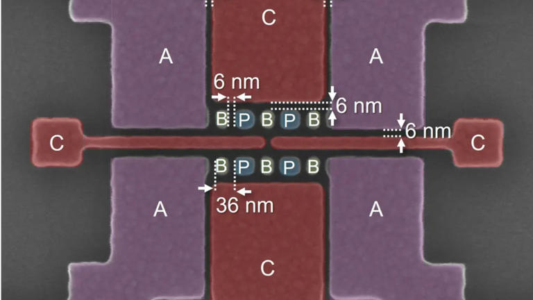 webster_st80721's tweet photo. World’s first quantum chip uses advanced lithography to make qubits easier to scale https://t.co/sMLlVRbOuU https://t.co/wCV6Oua3lk