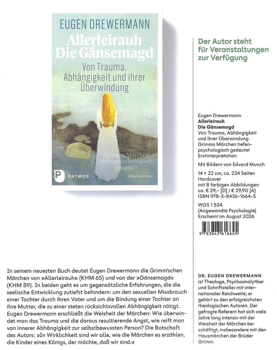 Dr. Eugen Drewermann tweet media