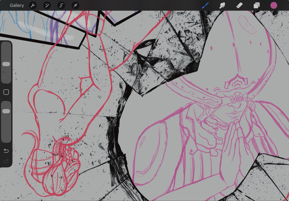 efaya13's tweet photo. finally got an idea I wanna stick with so time to get this Tennocon piece doneeee https://t.co/sDPVDifMnY