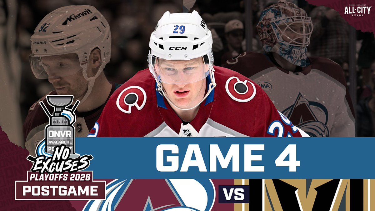 DNVR_Avalanche's tweet photo. 𝑵𝑶 𝑺𝑯𝑶𝑾

Colorado's Stanley Cup dreams are dead. 

The Avs never even showed up in the series. 

What do you even say at this point? 

The DNVR Avalanche Postgame Show. 👇

🔗https://t.co/GtwrOrwuNo https://t.co/jbTiMGx6bi