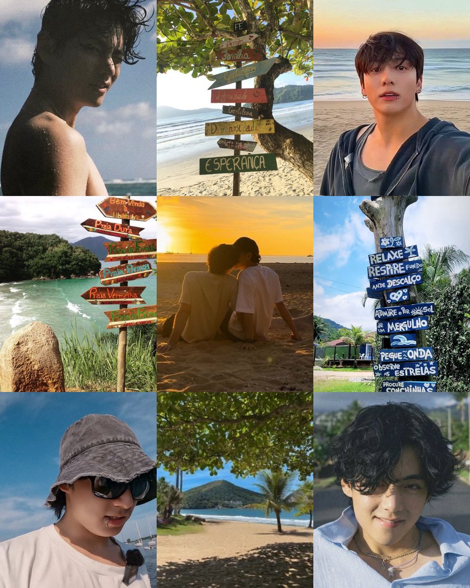hesouluv's tweet photo. #taekookau — Kaiçara 🐚

Taehyung conhece Jungkook tentando sobreviver ao calor da praia com gírias fofas e um sotaque todo embolado. O que era pra ser só uma venda de arte na praia vira banho de mar à meia-noite. Jungkook se perde nas praias de Ubatuba e no sorriso do caiçara. https://t.co/J2q2amYTm5