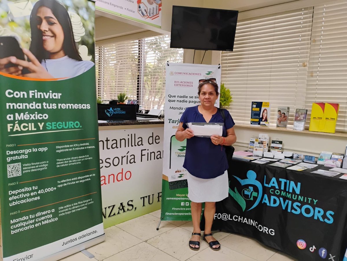 VAFORLFL's tweet photo. Martes 26 de mayo la @VAFORLFL  continuamos brindando información sobre #Bancarizacion , @Infonavit , @FinabienMex , @finviar @Tu_IMSS , #impuestos #asesoriafinanciera y más . @IME_SRE @SRE_mx @ConsulMexOrl https://t.co/EFbN1C8Kq4