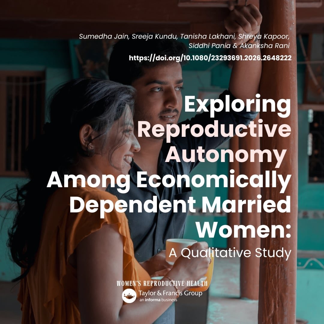 WRH_Journal's tweet photo. This qualitative study examined how economic dependency within a patriarchal system influences reproductive autonomy among nine married women in India, aged 20–50 years.  

https://t.co/iuQiJkN6hl https://t.co/PIy0F3OeST