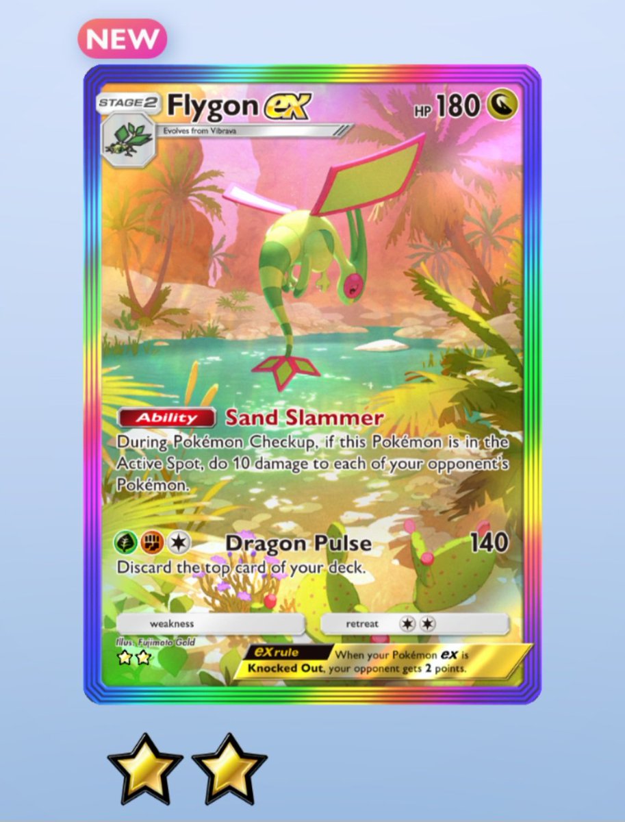 NewGameChris's tweet photo. A new expansion is coming tomorrow, so let's talk about Pulsing Aura. This was a fun expansion to complete. Picking just 4 cards to highlight was the hardest it's been in a while. The artwork is getting better, and there were so many cards that looked cool. #PokemonTCGPocket https://t.co/6tajmYUBgR
