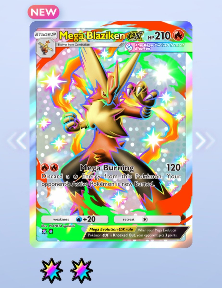 NewGameChris's tweet photo. A new expansion is coming tomorrow, so let's talk about Pulsing Aura. This was a fun expansion to complete. Picking just 4 cards to highlight was the hardest it's been in a while. The artwork is getting better, and there were so many cards that looked cool. #PokemonTCGPocket https://t.co/6tajmYUBgR
