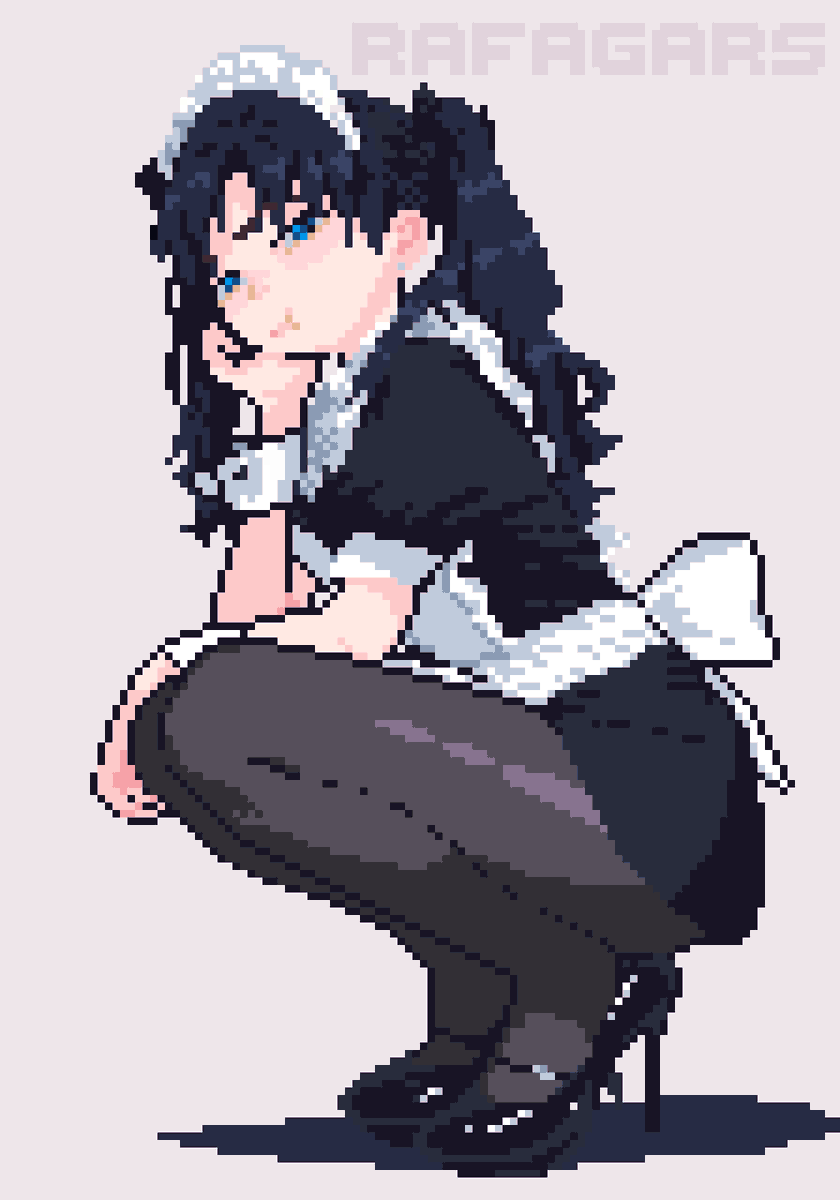 RafaGars's tweet photo. I had done a bunch of Rin Tohsaka from Fate Stay Night fanarts these past few days to practice and improve, also cause she's my favorite character https://t.co/ao3qke4bZX