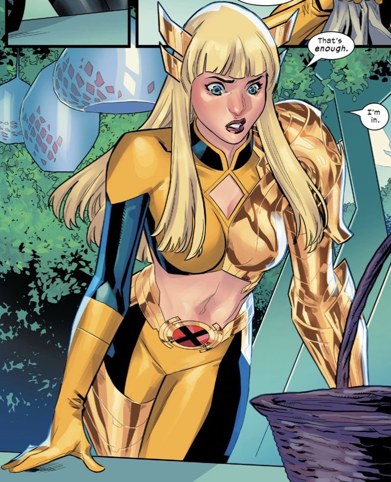 ReignOfPride's tweet photo. I desperately need Magik’s gold armor in Marvel Rivals https://t.co/ZeqebLddLK