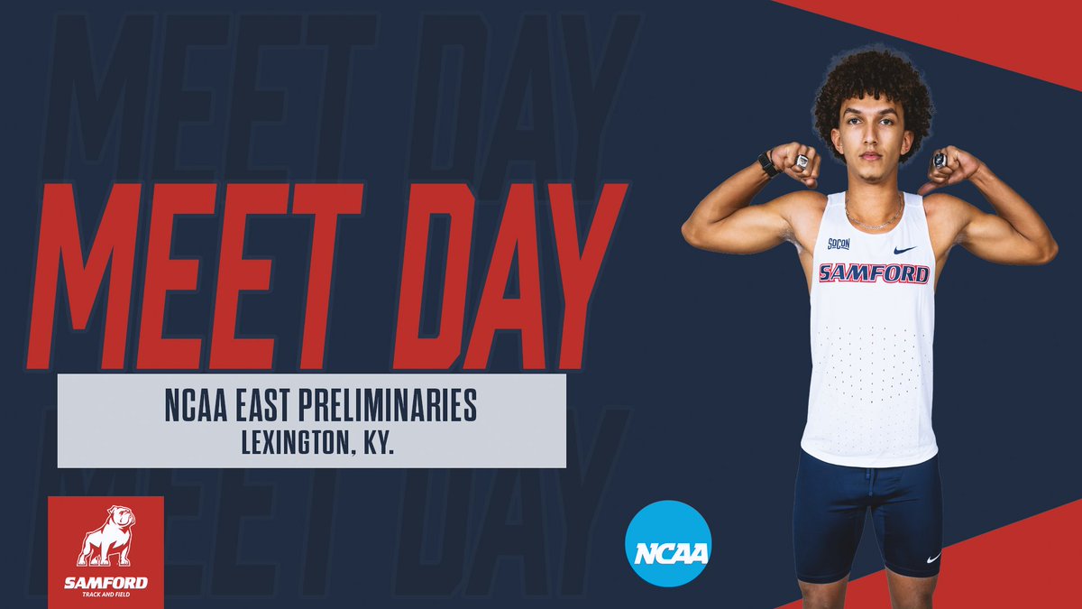SamfordXC_TF's tweet photo. 🆚NCAA East Preliminaries (Day 1)
📍Lexington, Ky.
🕒8 a.m. (CT)
📺https://t.co/oKxQHvcBsa (Beginning at 6 p.m.)
📊https://t.co/8yJYDNQSvl

#AllForSAMford https://t.co/o4FbkfJCEO