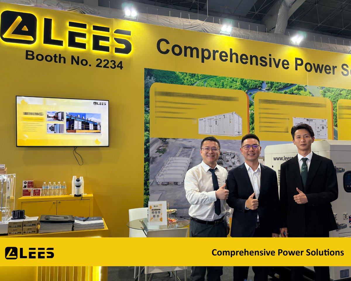 leesgenerator's tweet photo. Day 1 at Expo Electrica Internacional – that’s a wrap! 
⚙️ Booth 2234 | Expo Electrica Internacional
🗓️ May 26 – 28, 2026
✉️ Want to connect at the show? Reach out: lees@leespower.com
#ExpoElectricaInternacional #LEESPOWER #MexicoCity #Day1 #PowerGeneration #Booth2234 https://t.co/Av3NPoWapQ