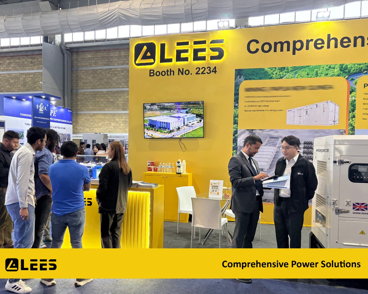 leesgenerator's tweet photo. Day 1 at Expo Electrica Internacional – that’s a wrap! 
⚙️ Booth 2234 | Expo Electrica Internacional
🗓️ May 26 – 28, 2026
✉️ Want to connect at the show? Reach out: lees@leespower.com
#ExpoElectricaInternacional #LEESPOWER #MexicoCity #Day1 #PowerGeneration #Booth2234 https://t.co/Av3NPoWapQ