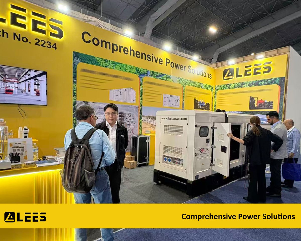 leesgenerator's tweet photo. Day 1 at Expo Electrica Internacional – that’s a wrap! 
⚙️ Booth 2234 | Expo Electrica Internacional
🗓️ May 26 – 28, 2026
✉️ Want to connect at the show? Reach out: lees@leespower.com
#ExpoElectricaInternacional #LEESPOWER #MexicoCity #Day1 #PowerGeneration #Booth2234 https://t.co/Av3NPoWapQ