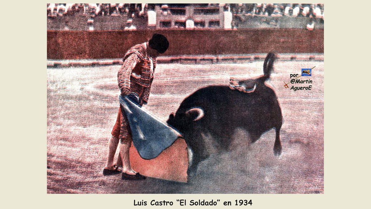 lorenzotrdz's tweet photo. Aprovechando las estupendas verónicas de Emiliano Osornio en Madrid, cabe recordar aquellas de manos tan bajas que trazaran Lorenzo Garza y Luis Castro El Soldado. 
(Crédito de la foto de Él Soldado a @MartinAgueroE) https://t.co/cS2lXOuNNn