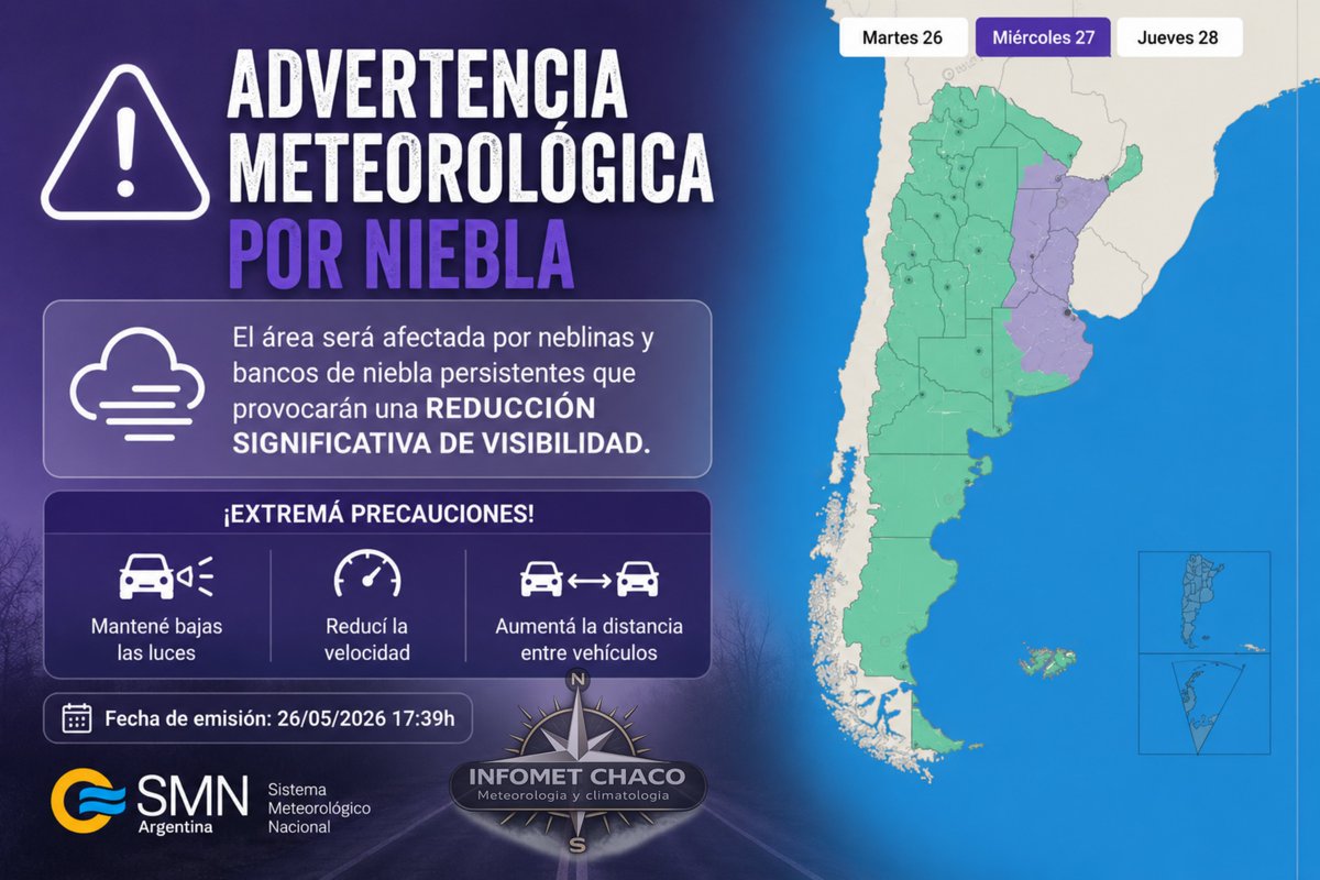 INFOMET CHACO tweet media