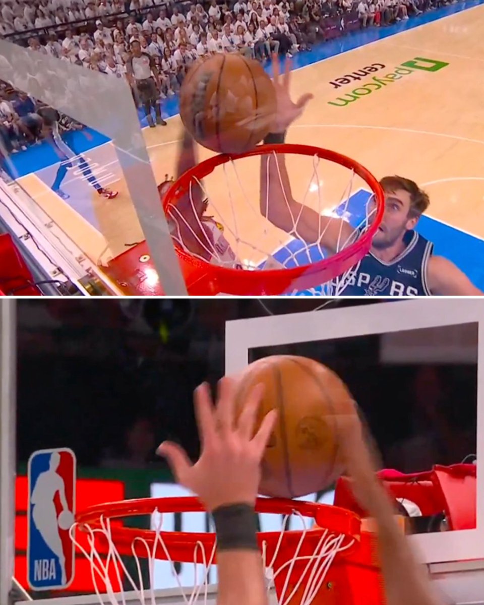 Balldontlie's tweet photo. Goaltending or no? 🤔 https://t.co/It27NLVK80