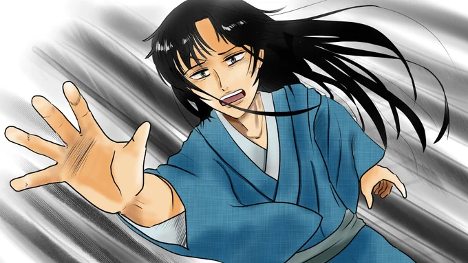 昔のイラスト紹介 福娘童話集昔話36 「新説百物語牡丹灯籠」15 庭では愛しい人が骸骨の姿で待っていました。 そして涙を流しながら新之丞に言います。 「修験者の法力で、人の姿を保てなくなりました。 間もなく私たちは、この世から姿を消さなくてはなりません。