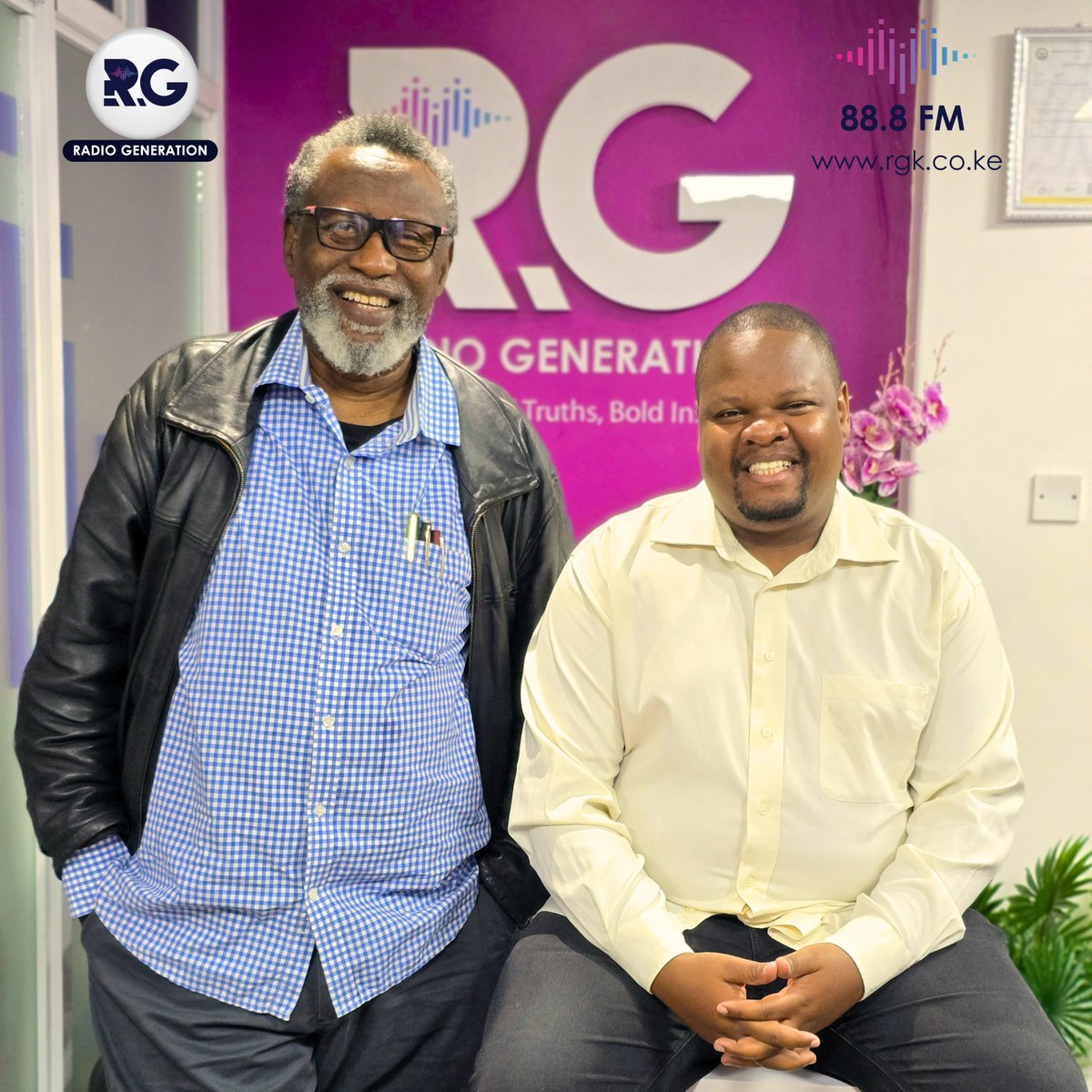 RadioGenKe's tweet photo. Good morning and Eid Mubarak to our Muslim brothers and sisters celebrating today. The conversations are ready, the studio is live, and the morning officially starts now on #ThePeoplesBreakfast. Tune in, join the discussion, and spend your morning with us.
#EidAlAdhaKE
#HomeOfHardTruths
@mungalambuvi & @ctmuga