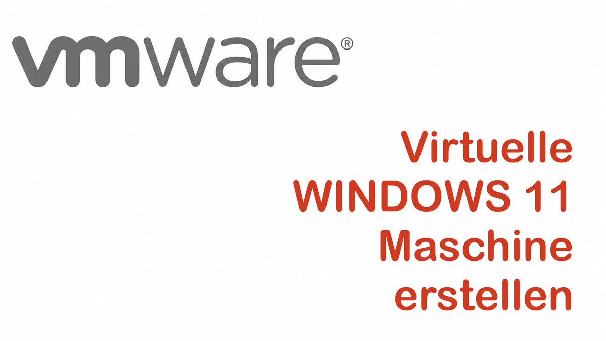 MichaelKlissner's tweet photo. https://t.co/9KxPaLVgmm

🇩🇪 VMware WINDOWS 11 Maschine erstellen x86 und ARM
🇬🇧 Create a VMware Windows 11 machine x86 and ARM

#Windows11 #VMwareFusion #ARM #VirtuelleMaschine #vTPM #SoftwareTPM #x86 #ARM #VirtualMachine https://t.co/sACP4RfNeX